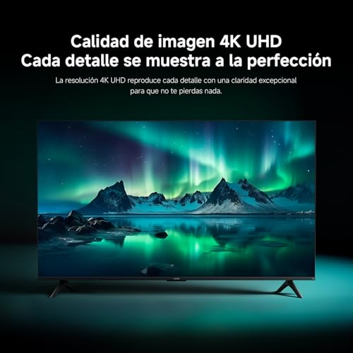 XIAOMI TV F 65, 65 Pulgadas (165 cm), 4K UHD, Smart TV, Fire TV, Control por Voz Alexa, HDR10, MEMC, Modo Game Boost 120Hz,2GB+32GB, Compatible con Apple AirPlay, 2025
