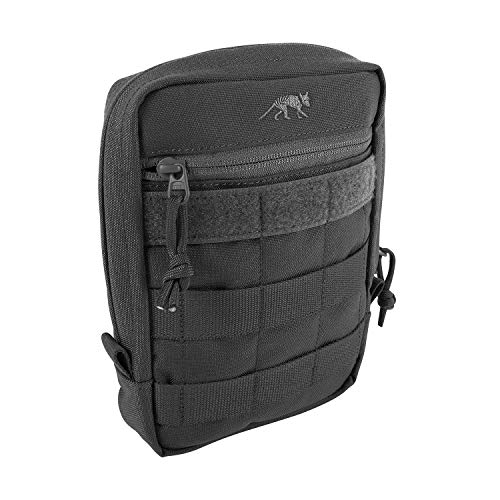 Tasmanian Tiger TT TAC Pouch 5 Bolsa Adicional para Accesorios EDC, Compatible con Molle, Incl. Cubierta para la Lluvia, 20 x 15 x 5 cm, Negro